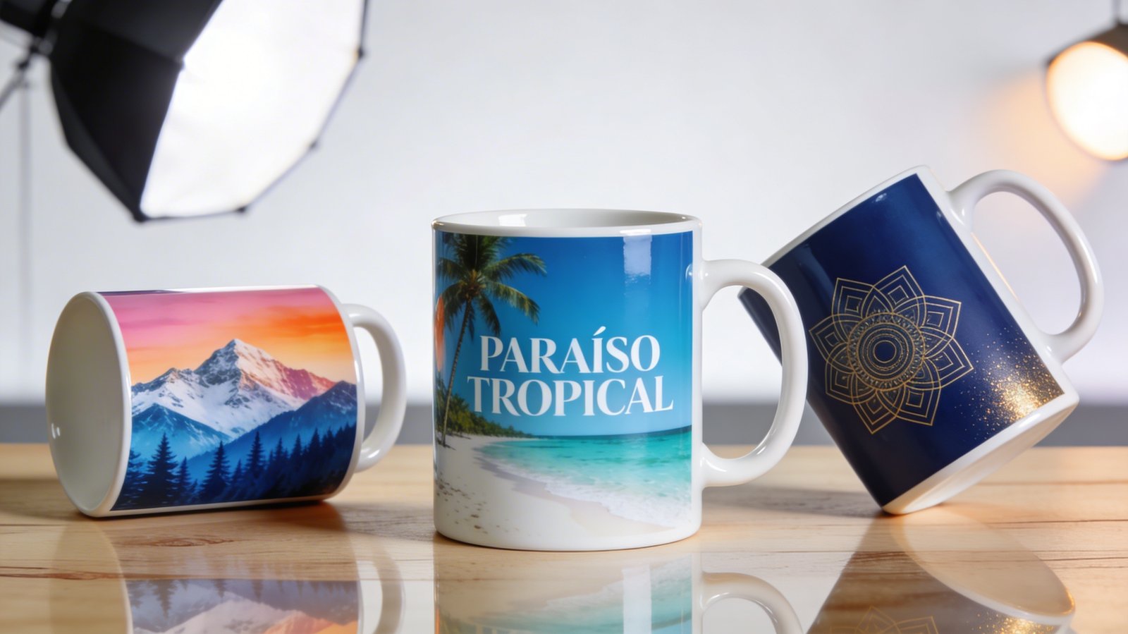 Mugs personalizados sublimados